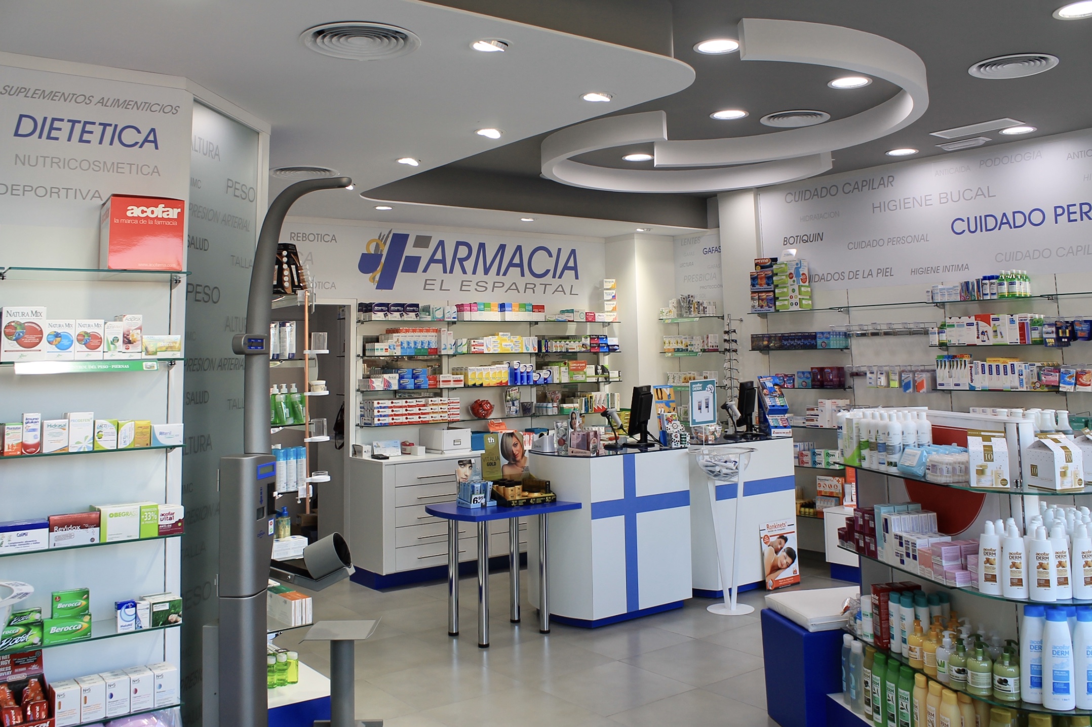 gondolas farmacia